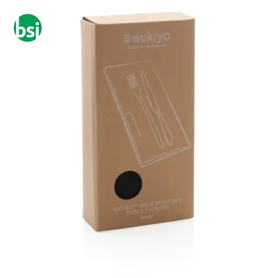 Tovaglioli 4 pezzi in rCotton 180G Ukiyo - Immagine 6