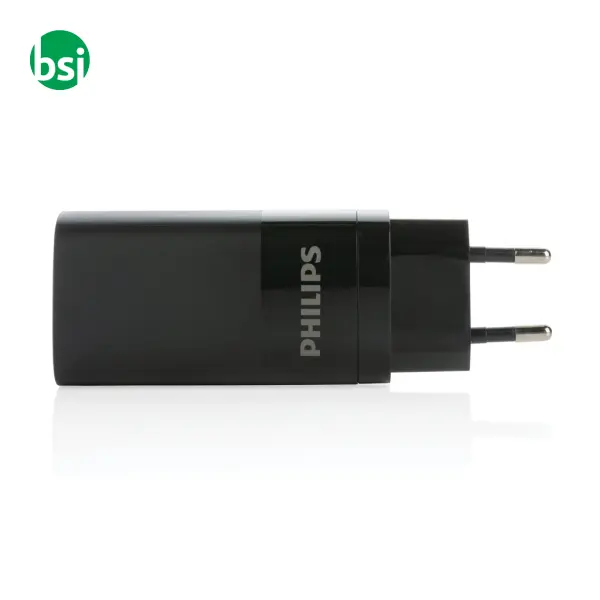 Caricatore da parete USB a 3 porte Philips 65W -  1
