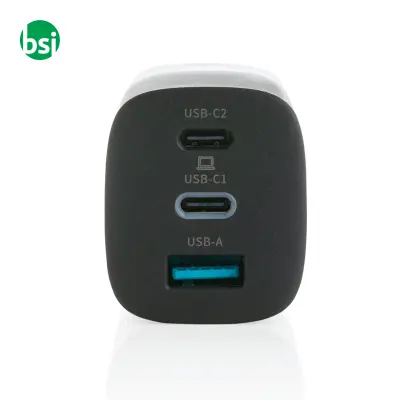 Caricatore da parete USB a 3 porte Philips 65W - Immagine 5