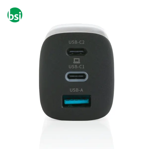 Caricatore da parete USB a 3 porte Philips 65W -  5