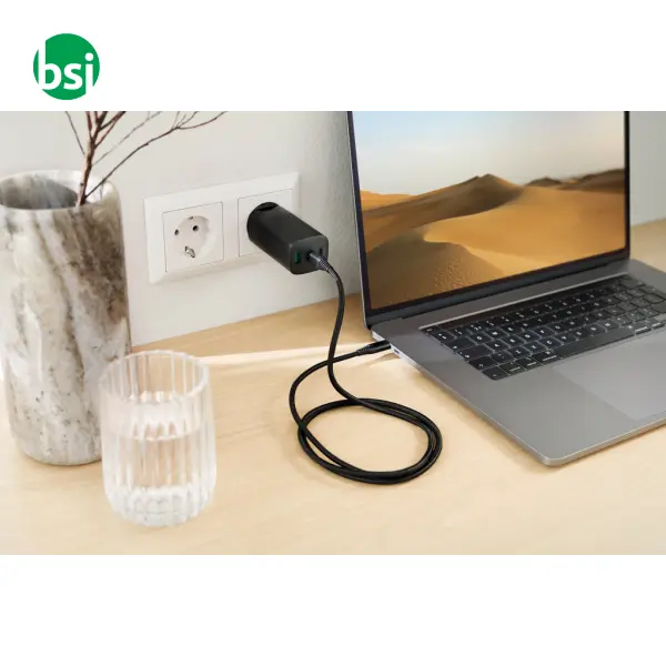 Caricatore da parete USB a 3 porte Philips 65W -  9