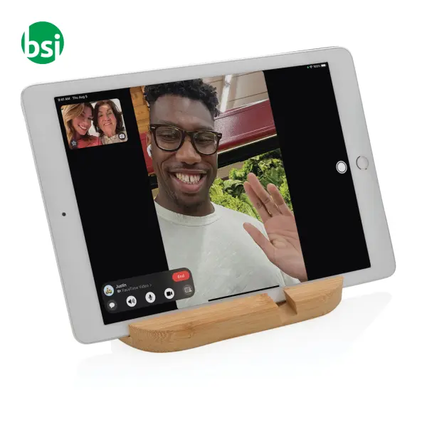 Porta tablet e smartphone in bamboo -  5