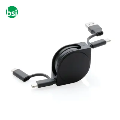 Cavo 6 in 1 RCS standard in plastica riciclata e - Immagine 5