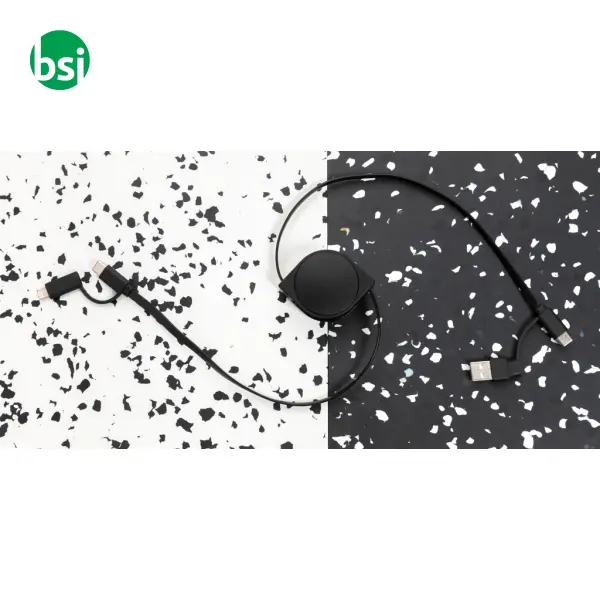 Cavo 6 in 1 RCS standard in plastica riciclata e -  7