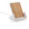 Supporto con ricarica 10W Ontario in plastica - Anteprima 1