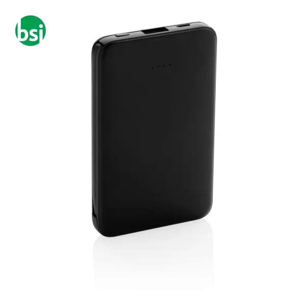 Powerbank tascabile 5.000 mAh con cavi integrati -  4