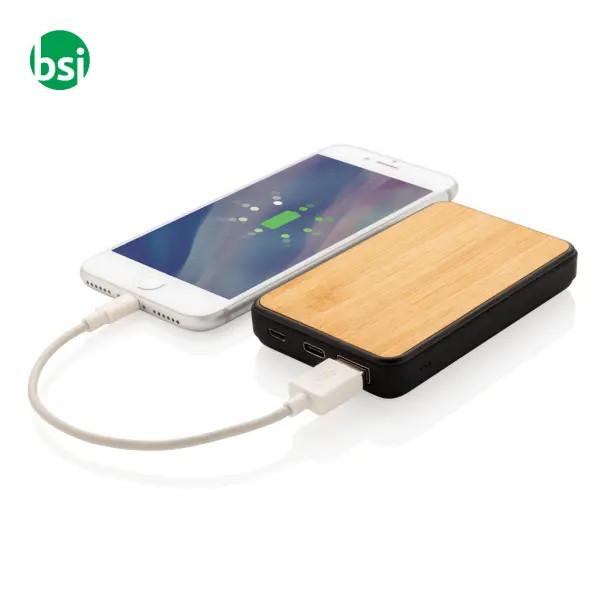 Powerbank in plastica riciclata RCS 5.000 mAh -  3