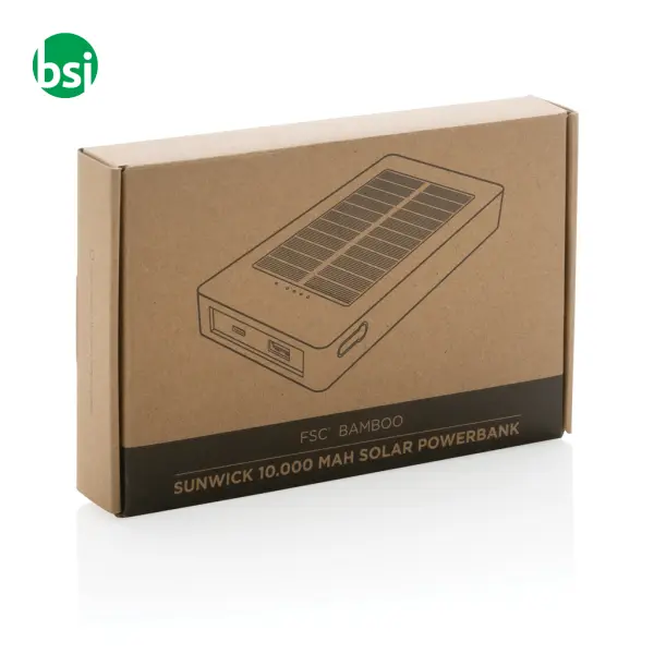 Powerbank solare personalizzabile 10.000 mAh -  7