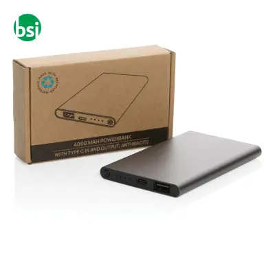 Powerbank 4000 mAh in materiali riciclati RCS - Immagine 6