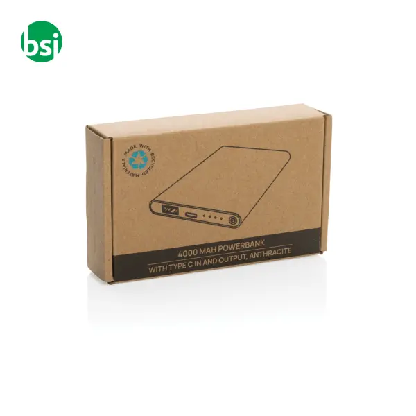 Powerbank 4000 mAh in materiali riciclati RCS -  7