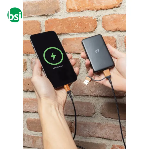 Powerbank wireless promozionali 5W da 5.000 mAh -  9