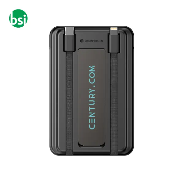 Powerbank personalizzato 5in1 Urban Vitamin Redwood -  9