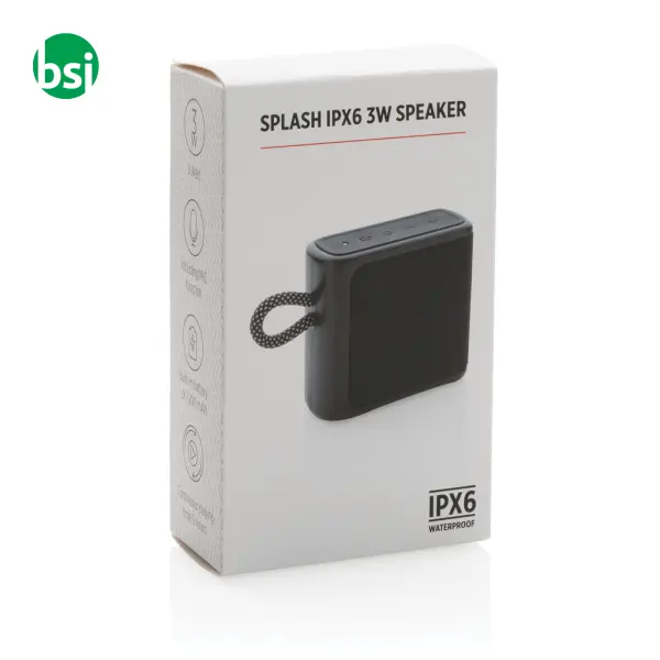 Speaker promozionale IPX6 3W Splash -  7