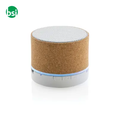 Speaker wireless personalizzati in sughero 3W