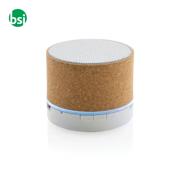 Speaker wireless personalizzati in sughero 3W -  1