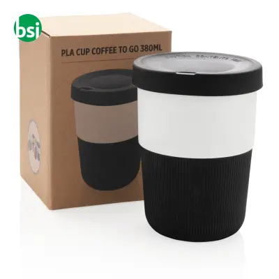 Tazza coffee to go in PLA 380ml - Immagine 5