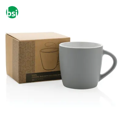 Tazza in ceramica con interni colorati - Immagine 3