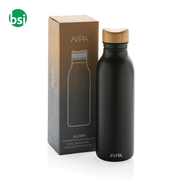 Borraccia personalizzata Avira Alcor in acciaio 600ml -  7