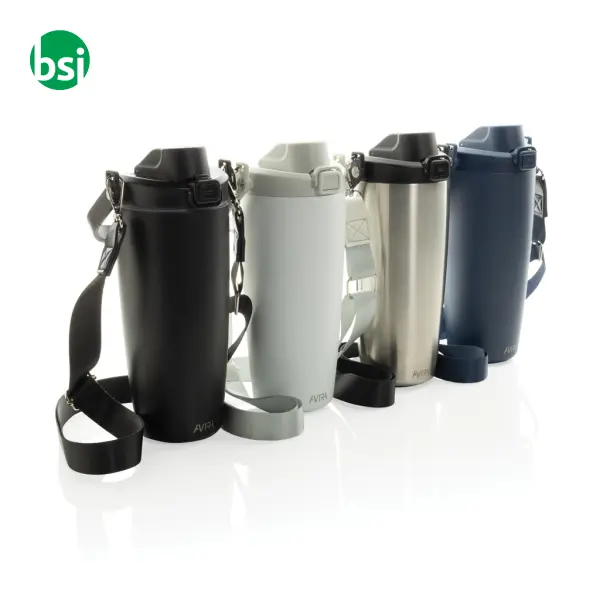 Tazza termica con tracolla Avira Ayala 600ml RCS -  1