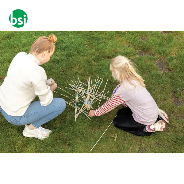 Mikado gigante in bamboo personalizzabile -  7