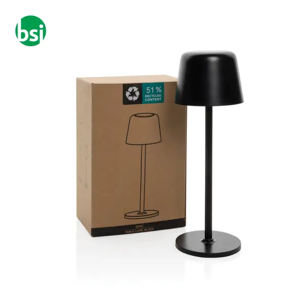 Lampada USB ricaricabile da tavolo Zenic in plastica RCS -  8