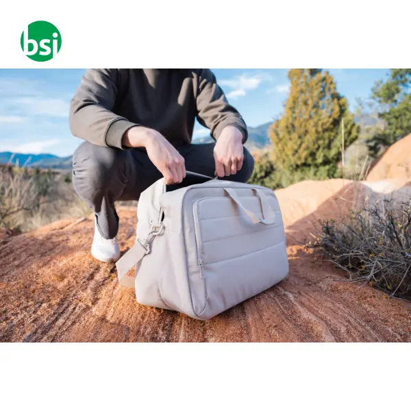 Borsa weekend personalizzata Armond in rPET 40L -  12