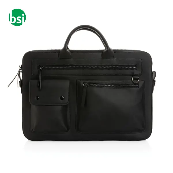 Borsa porta PC 14'' Swiss Peak in PU riciclato -  3