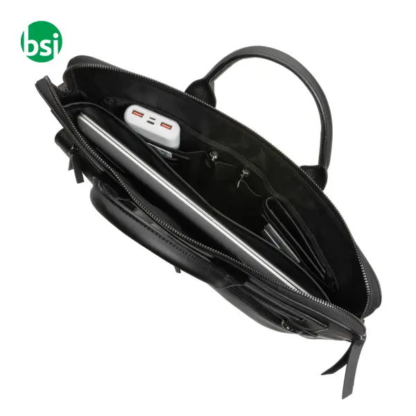 Borsa porta PC 14'' Swiss Peak in PU riciclato -  5