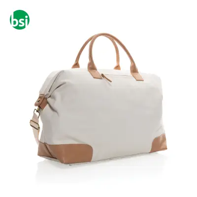 Borsa weekend in canvas riciclato personalizzata Impact 40L - Immagine 2