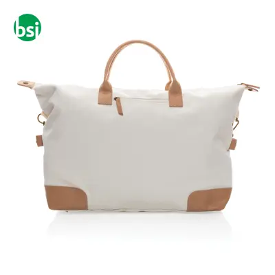 Borsa weekend in canvas riciclato personalizzata Impact 40L - Immagine 3