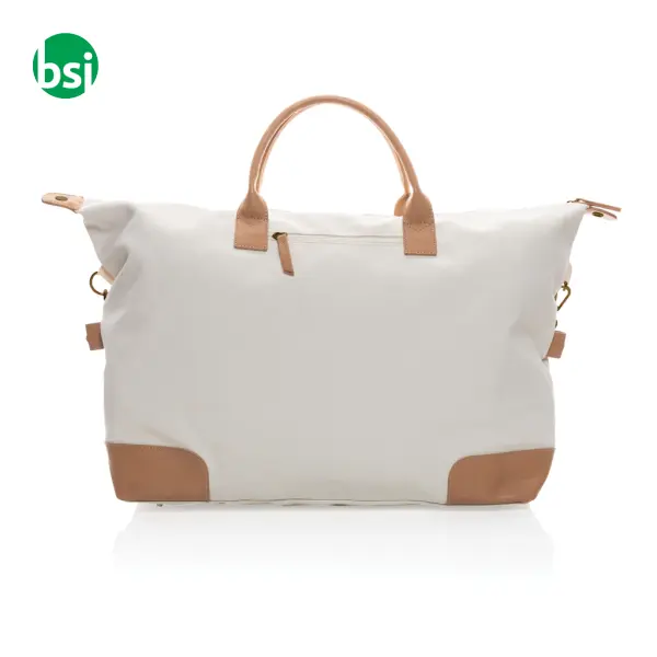Borsa weekend in canvas riciclato personalizzata Impact 40L -  3