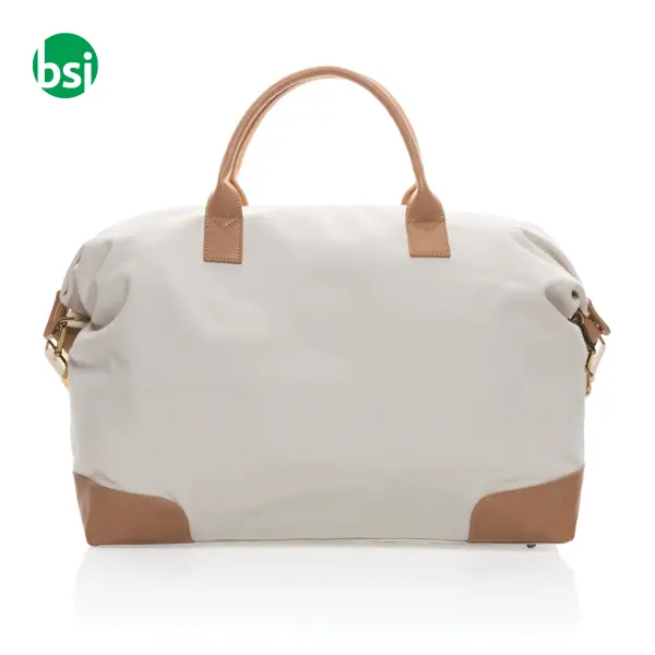 Borsa weekend in canvas riciclato personalizzata Impact 40L -  6