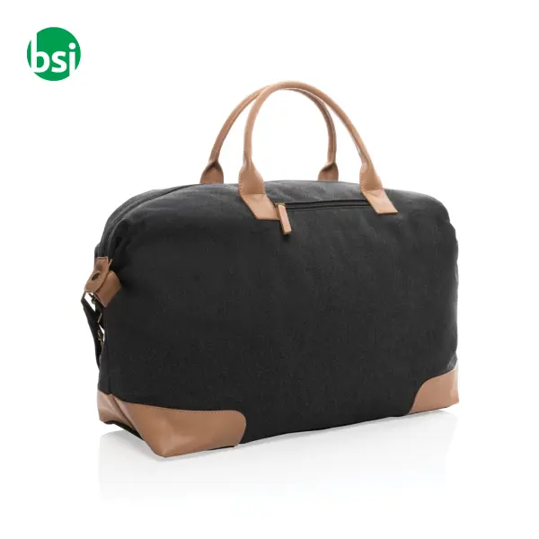 Borsa weekend in canvas riciclato personalizzata Impact 40L -  11