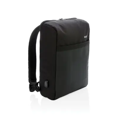 Zaino porta PC 15'' Swiss Peak RFID & USB senza PVC 13L
