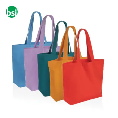 Shopper promozionali in rcanvas 240 gm2 con tasca