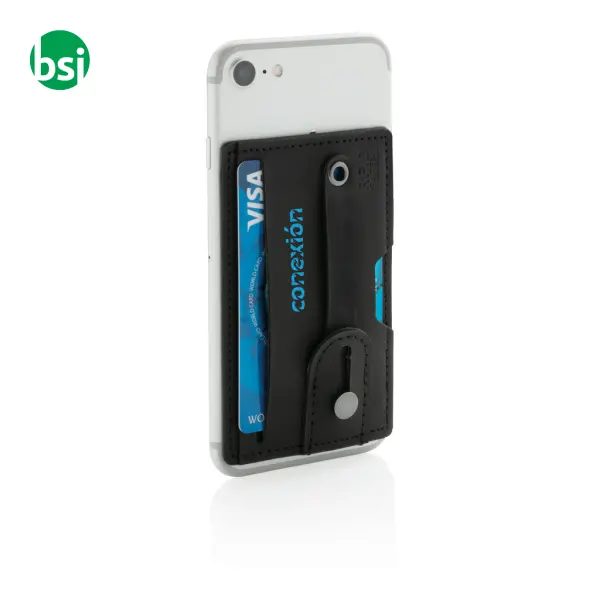 Supporto per telefono e porta carte RFID 3 in 1 -  8
