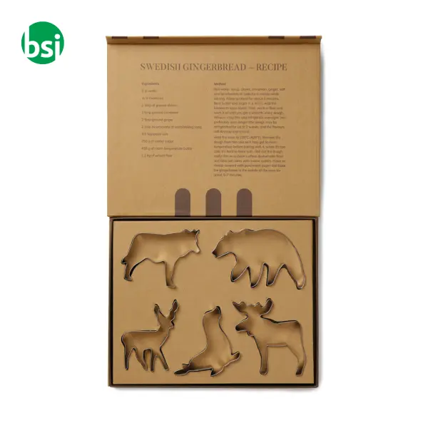 Stampini per biscotti 5 pezzi VINGA Nordic -  1