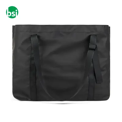 Maxi shopper VINGA Livorno in poliestere riciclato GRS - Immagine 3