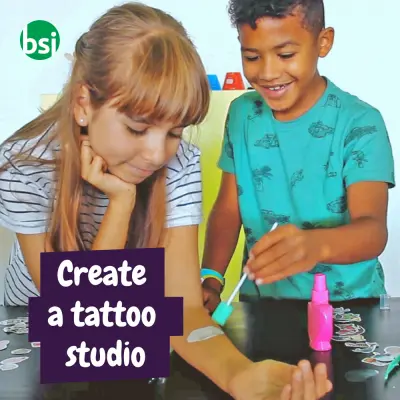 Gioco educativo per bambini - Tattoo Factory Kit I - Immagine 4