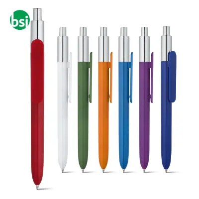 KIWU Chrome Penna a sfera in ABS con finitura lucida e