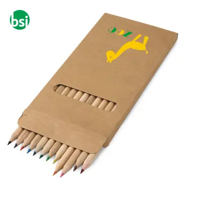 CROCO Scatola con 12 matite colorate - Immagine 4