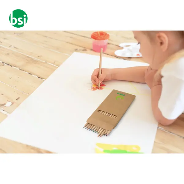 CROCO Scatola con 12 matite colorate -  5