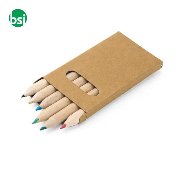 BIRD Scatola con 6 matite colorate -  4