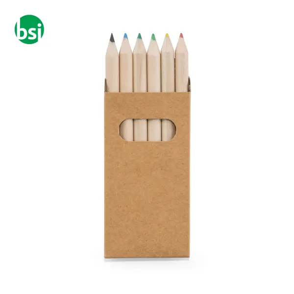 BIRD Scatola con 6 matite colorate -  2