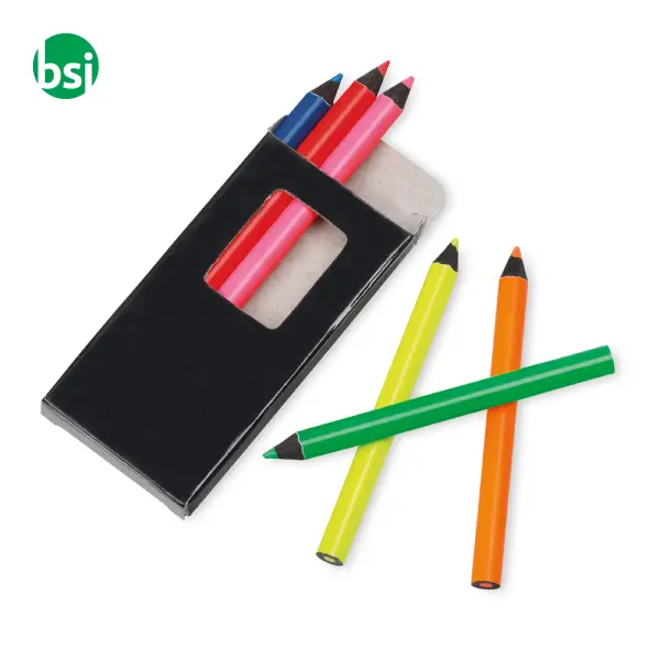 MEMLING Scatola con 6 matite colorate -  5