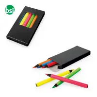 MEMLING Scatola con 6 matite colorate