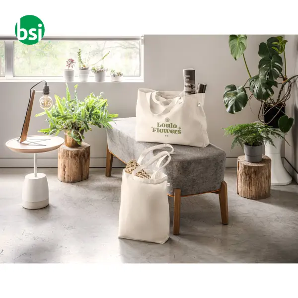 Borsa in cotone riciclato - PARMA -  4