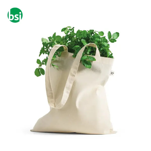 Borsa in cotone biologico - LEON -  2
