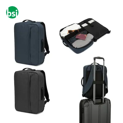 Zaino per laptop in poliestere riciclato - NIAMEY