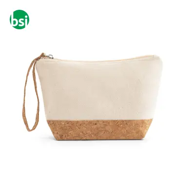 Pochette in cotone e sughero - BLANCHETT - Immagine 2